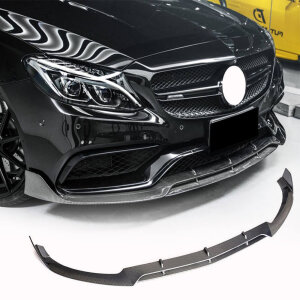 Cstar Carbon gfk Frontlippe passend für Mercedes Benz W205 C205 C63 C63s Limo