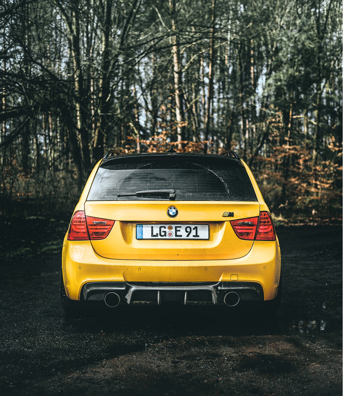 Cstar Carbon Gfk Heckdiffusor Diffusor Performance passend f&uuml;r BMW E90 E91 335i 335d