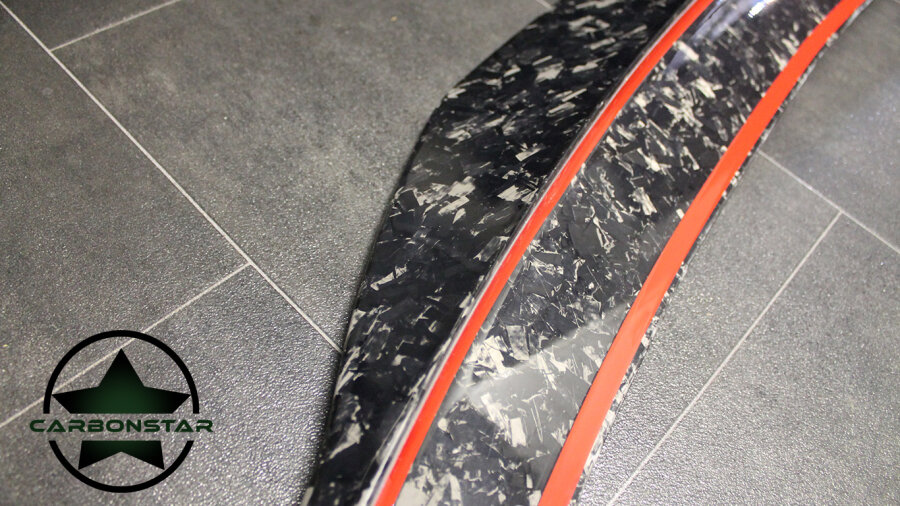 Cstar Forged Carbon Gfk Heckspoiler PSM 2 passend für BMW F22 F87 M2 + Competition