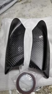 Cstar Voll Carbon Splitter Flaps Cupwings passend für BMW E46 M Paket Tech