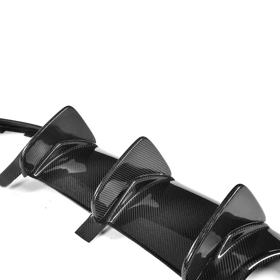 Cstar Carbon Gfk Heckdiffusor DTM V2 passend für Mercedes Benz W204 C204 AMG C63 Coupe Limo VMOPF