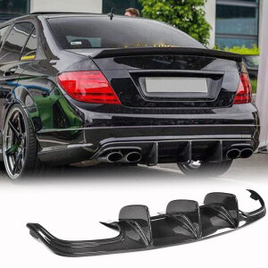 Cstar Carbon Gfk Heckdiffusor DTM V2 passend für Mercedes Benz W204 C204 AMG C63 Coupe Limo VMOPF
