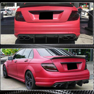 Cstar Carbon Gfk Heckdiffusor DTM V2 passend für Mercedes Benz W204 C204 AMG C63 Coupe Limo VMOPF