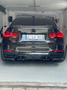 Cstar Forged Carbon Gfk Diffusor ähnl. Vorsteiner 3tlg. passend für BMW F80 M3 F82 F83 M4