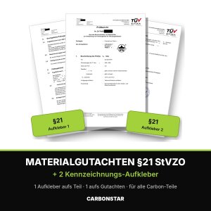 Aufkleber für die Eintragung nach §21