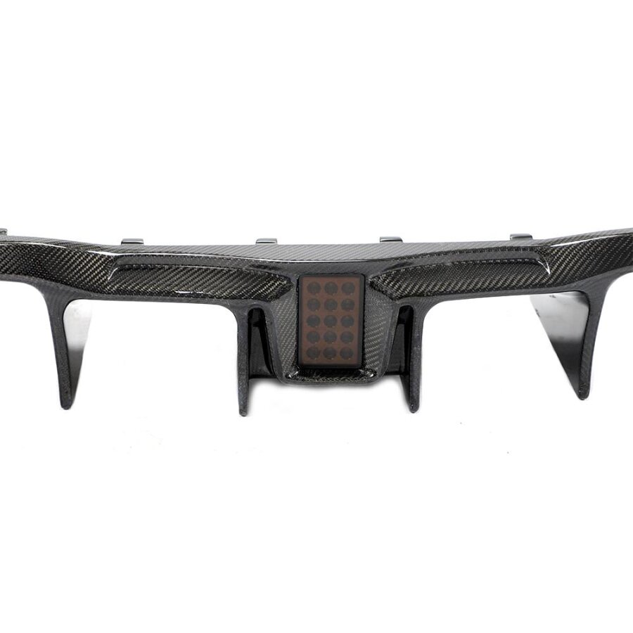 Cstar Carbon Gfk Heckdiffusor DTM F1 LED passend für BMW M2 F87 + Competition (Mit Seitenteilen)