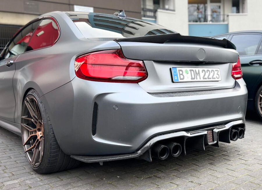 Cstar Carbon Gfk Heckdiffusor DTM F1 LED passend für...