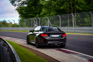Cstar Carbon Gfk Heckdiffusor DTM F1 LED passend für BMW M2 F87 + Competition (Mit Seitenteilen)
