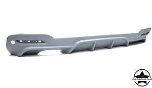 Cstar Gfk Heckdiffusor passend für BMW F34 GT Doppelrohr Links