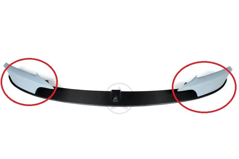 Cstar Gfk Performance Splitter Flaps passend für BMW F34 GT M Paket
