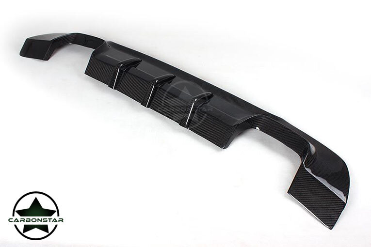 Cstar Carbon GFK Heckdiffusor passend für BMW E92 E93 335i 335d MP Doppelrohr li & re
