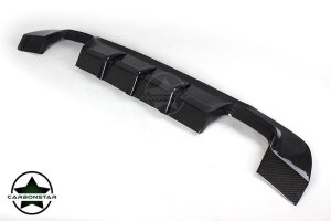 Cstar Carbon GFK Heckdiffusor passend für BMW E92 E93 335i 335d MP Doppelrohr li & re