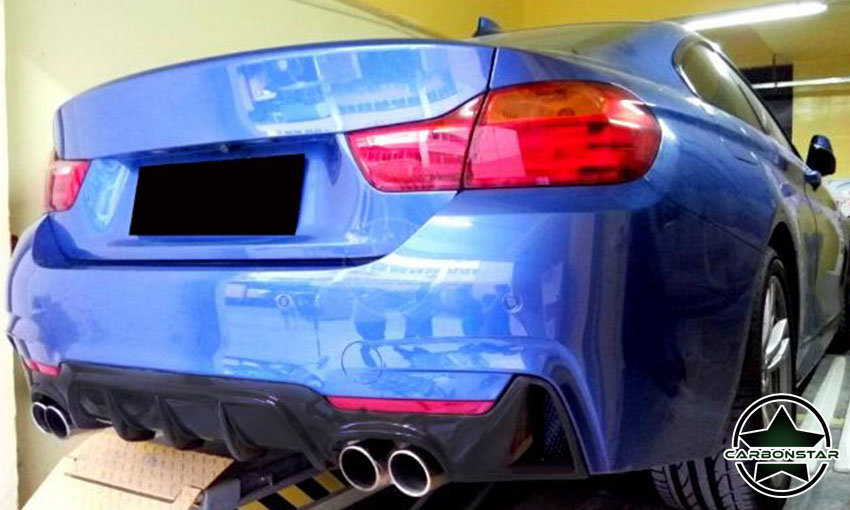 Cstar Gfk Heckdiffusor passend für BMW F32 F33 M Paket
