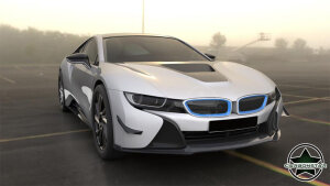 Cstar Carbon Gfk Frontlippe Lippe V passend für BMW I8