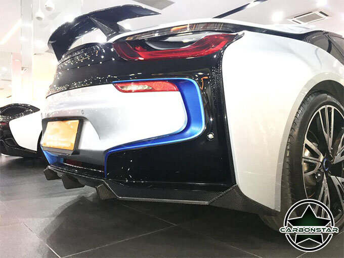 Cstar Carbon Gfk Diffusor Heckdiffusor V passend für BMW I8