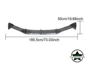 Cstar Carbon Gfk Diffusor Heckdiffusor V passend für BMW I8