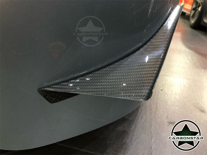Cstar Carbon Gfk Splitter Flaps Fins passend f&uuml;r BMW I8