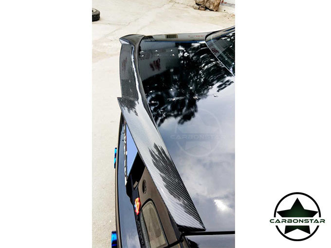 Cstar Carbon Gfk Heckspoiler Spoiler V Style passend f&uuml;r BMW E46 Limo