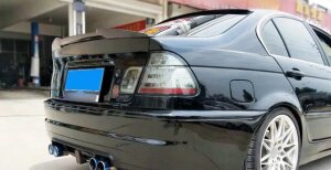 Cstar Carbon FRP Rear Spoiler V suitable for BMW E46 Saloon