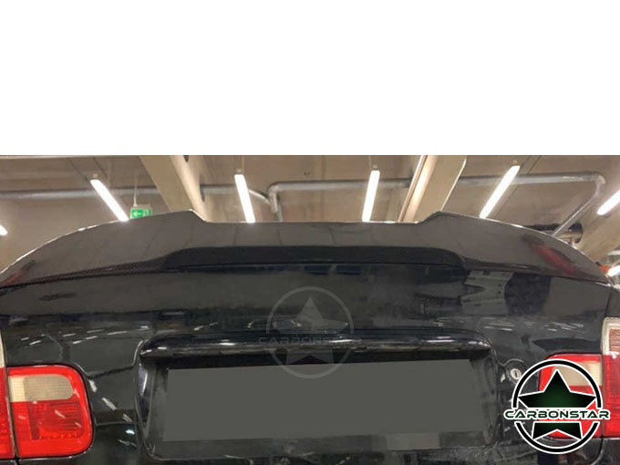 Cstar Carbon Gfk Heckspoiler Spoiler PSM Big Style passend f&uuml;r BMW E46 Limo