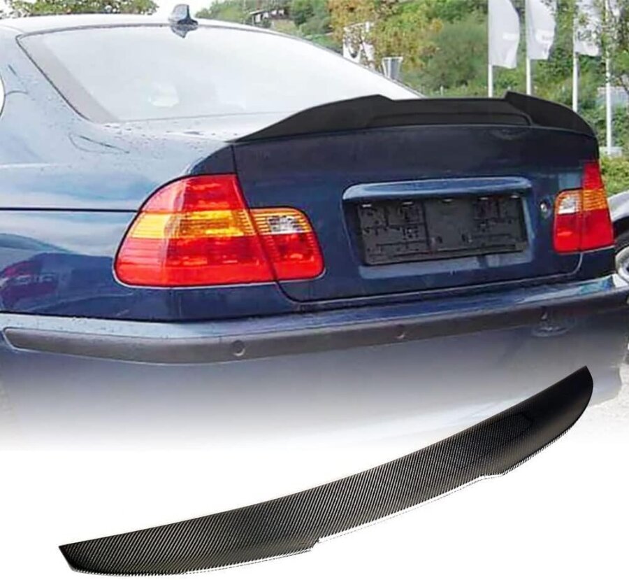 Cstar Carbon Gfk Heckspoiler Spoiler PSM Big passend für BMW E46 Limo