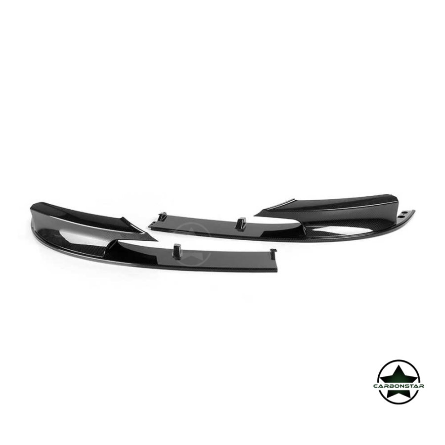 Cstar Frontlippe Splitter ABS Carbon Look Glanz passend...