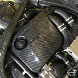 Cstar Carbon Gfk Motorabdeckung passend für BMW F80 M3 F82 F83 M4 F82 M2 Competition