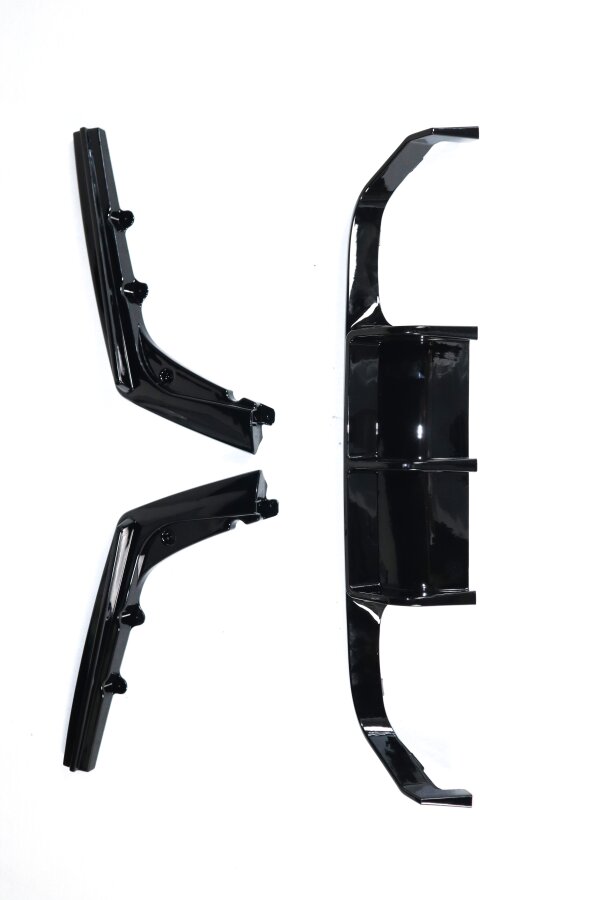 Cstar ABS Heckdiffusor Vorsteiner 3tlg. passend für BMW F80 M3 F82 F83 M4 - Glanz Schwarz