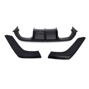 Cstar ABS Heckdiffusor Vorsteiner 3tlg. passend für BMW F80 M3 F82 F83 M4 - Matt Schwarz