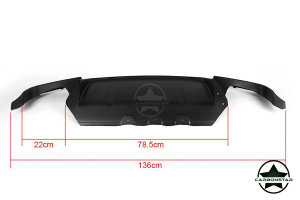 Cstar Gfk Heckdiffusor V1 passend für BMW F10 M5