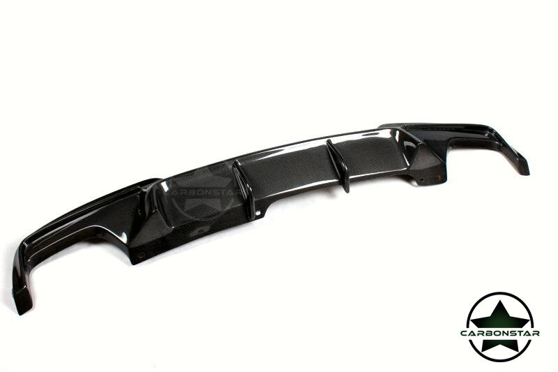 Cstar Carbon Gfk Heckdiffusor V 4 Rohr passend für BMW F10 F11 M Paket M5