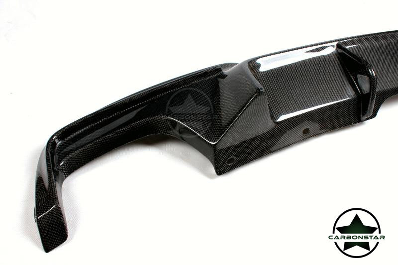Cstar Carbon Gfk Heckdiffusor V 4 Rohr passend für BMW F10 F11 M Paket M5