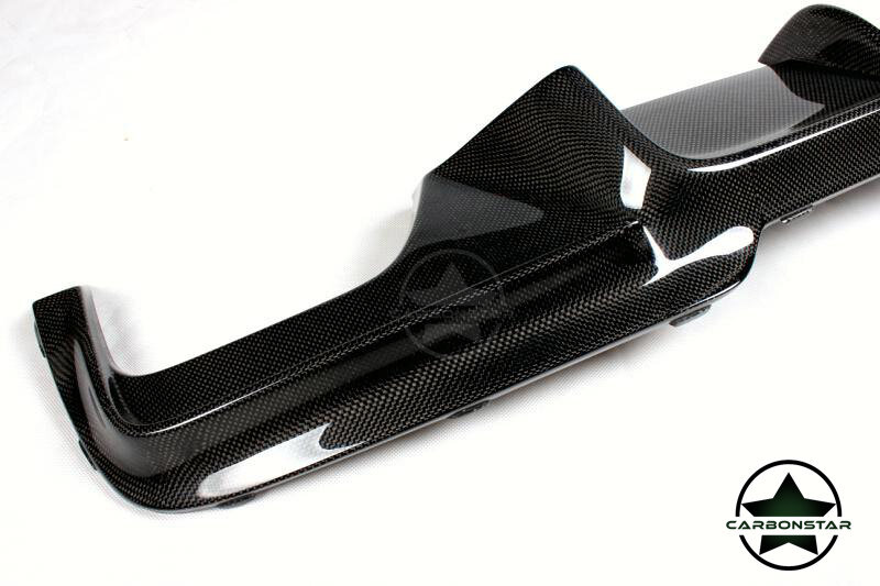 Cstar Carbon Gfk Heckdiffusor V 4 Rohr passend für BMW F10 F11 M Paket M5