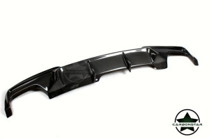 Cstar Carbon Gfk Heckdiffusor V 4 Rohr passend für BMW F10 F11 M Paket M5