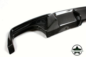 Cstar Carbon Gfk Heckdiffusor V 4 Rohr passend für BMW F10 F11 M Paket M5