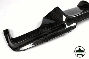 Cstar Carbon Gfk Heckdiffusor V Style 4 Rohr passend f&uuml;r BMW F10 F11 M Paket M5