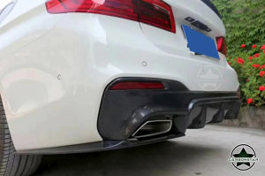 Cstar Carbon Gfk Diffusor Abdeckung Einsätze hinten passend für BMW G30 G31 M Paket