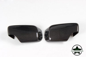 Cstar Carbon ABS Austausch Spiegelkappen passend für BMW E60 E61 E63 E64