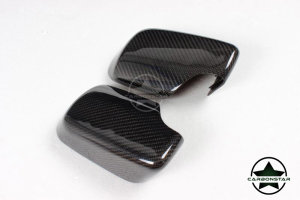 Cstar Carbon ABS Austausch Spiegelkappen passend f&uuml;r BMW E60 E61 E63 E64