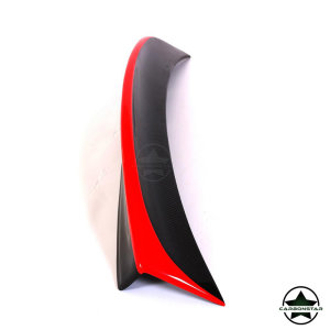 Cstar Carbon Gfk CSL Heckansatz Spoiler Red Line passend für BMW E46 Coupe + M3