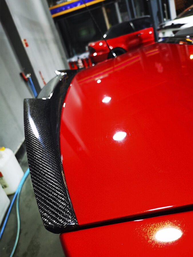 Cstar Carbon Gfk Heckspoiler V BMW E46 Coupe auch M3