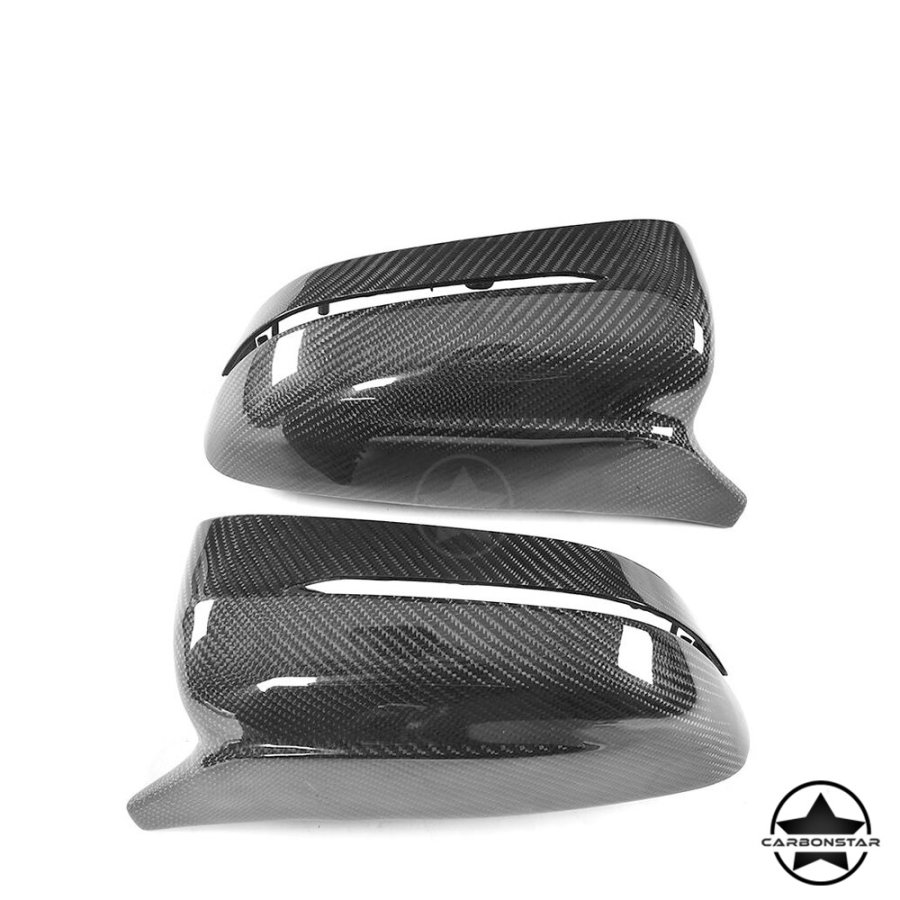 Cstar ABS Carbon Look Austausch Spiegelkappen Typ M5 passend für BMW G14 G15 G16 G20 G28 G22 G23 G24 G30 G31 G38 G32