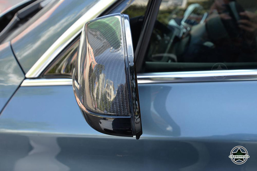 Cstar Carbon ABS Austausch Spiegelkappen passend für BMW F07 GT