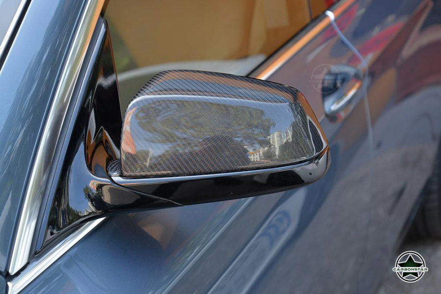Cstar Carbon ABS Austausch Spiegelkappen passend für BMW F07 GT