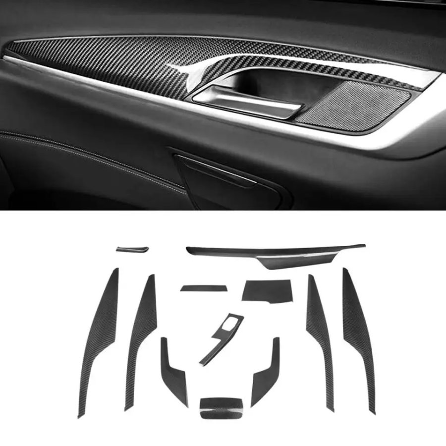 Cstar Carbon Innenraum Leisten Abdeckung Cover Komplett 12tlg.  passend für BMW G30 G31 F90 M5