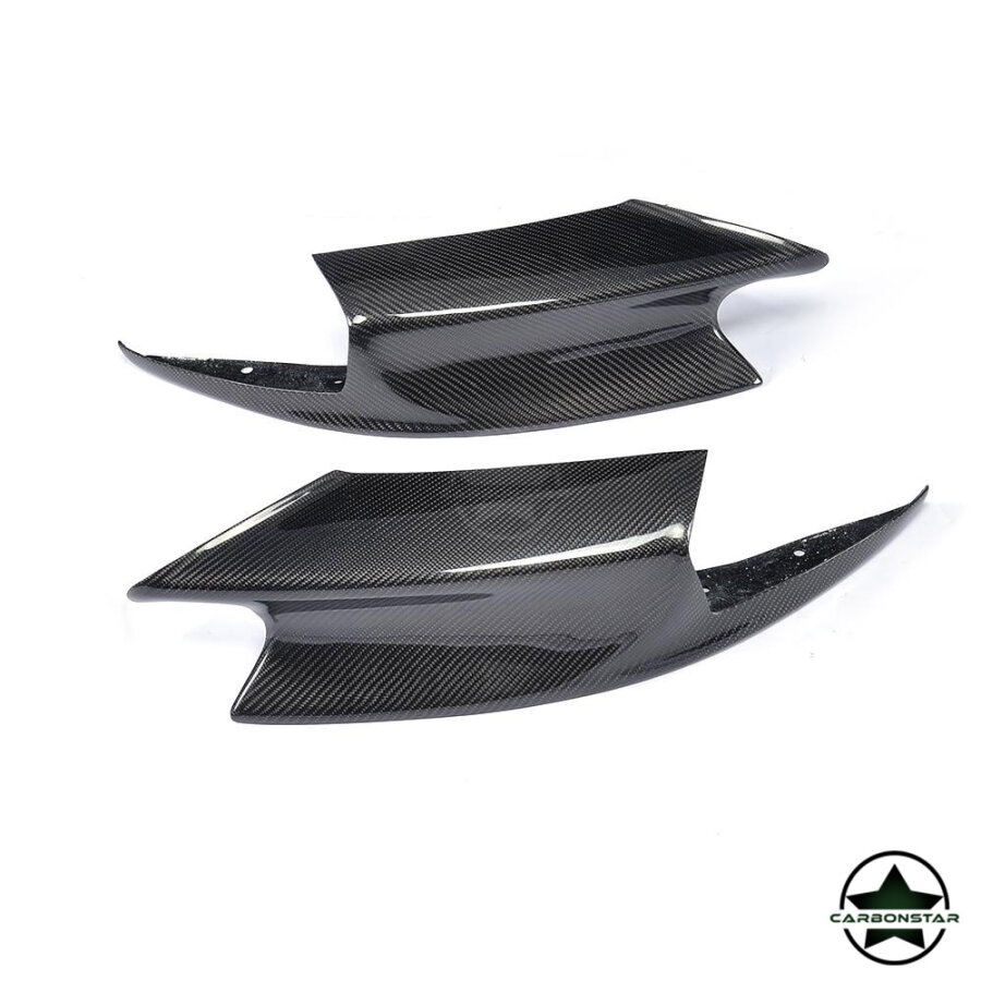 Cstar Carbon Gfk Performance Splitter Flaps passend für BMW X5 F15 X6 F16 X5M X6M M Paket