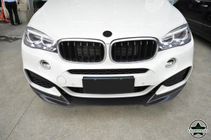 Cstar Carbon Gfk Frontlippe passend f&uuml;r BMW X6 F16 X6M M Paket