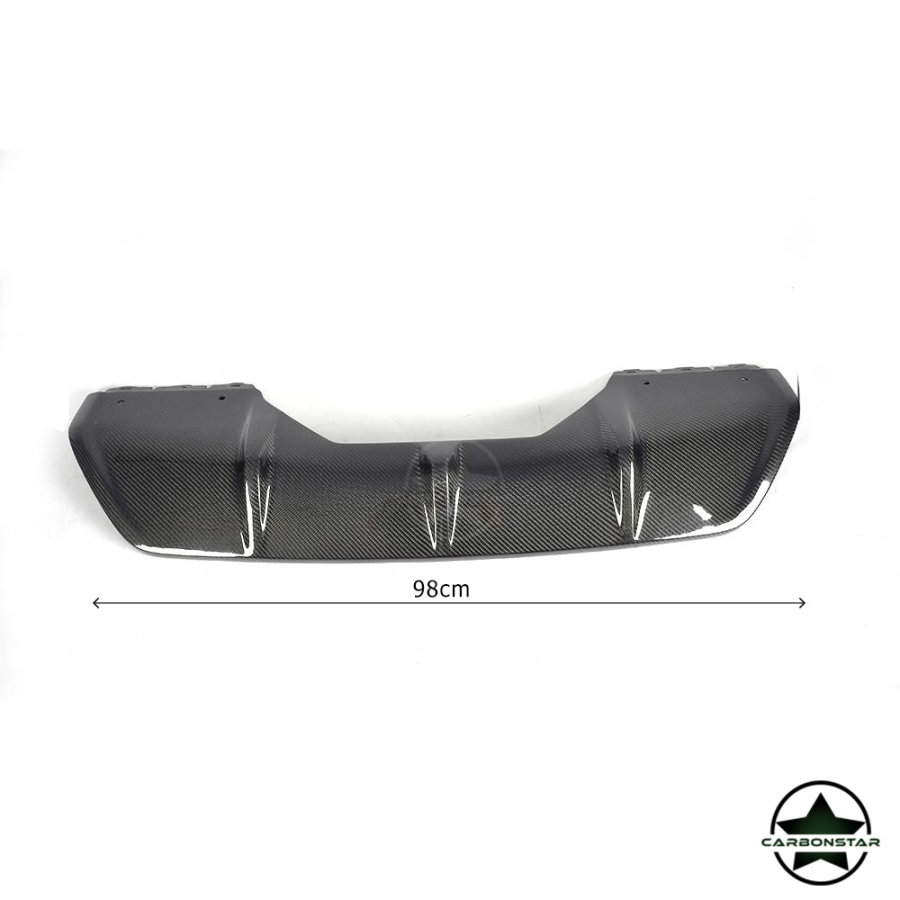 Cstar Carbon Gfk Performance Diffusor passend für BMW X6 F16 X6M M Paket