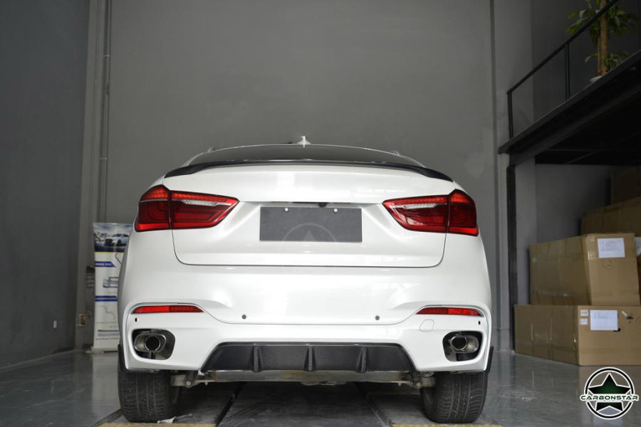 Cstar Carbon Gfk Performance Diffusor passend für BMW X6 F16 X6M M Paket