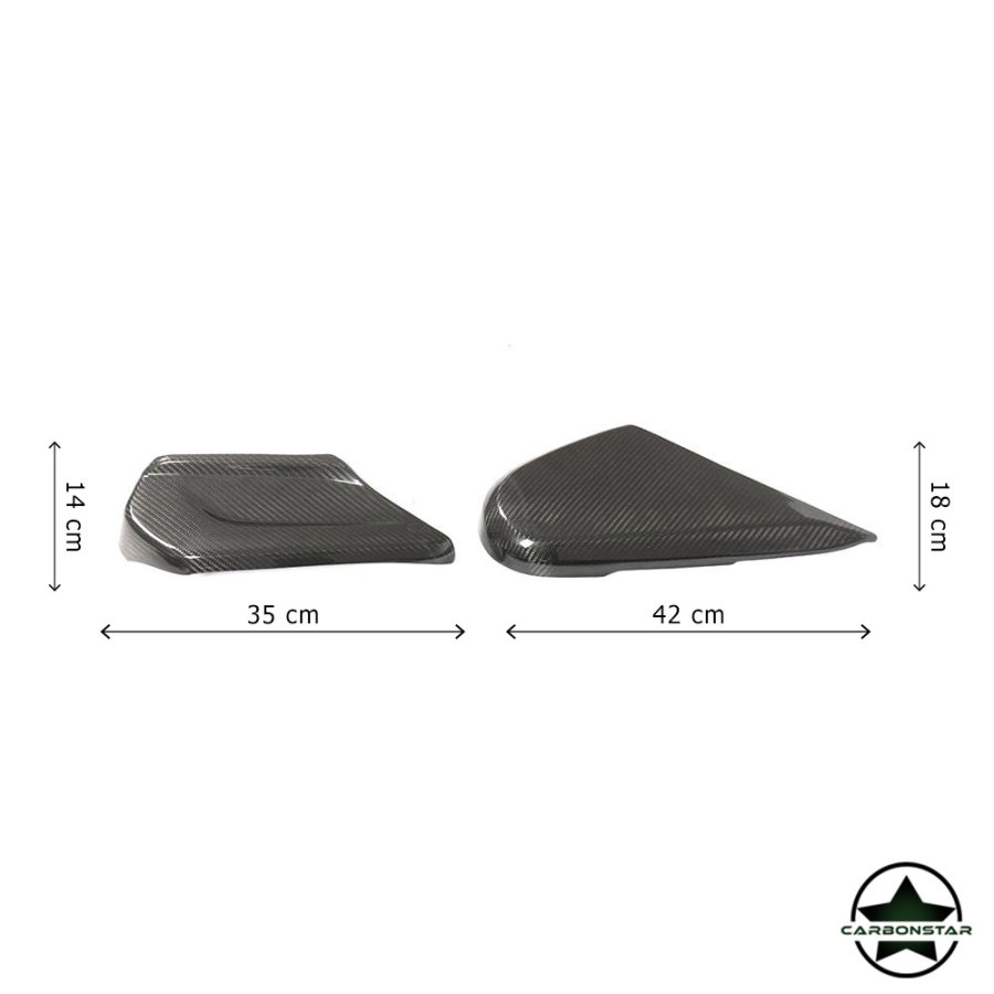 Cstar Carbon Sitz seitliche Abdeckung Cover für Mercedes Benz G Klasse G55 G63 G65 AMG Mopf 2019
